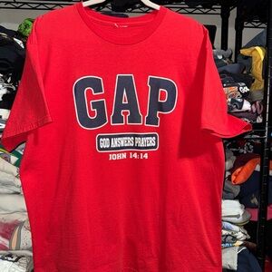 Vintage 90s GAP Jesus Parody Shirt Size Xl